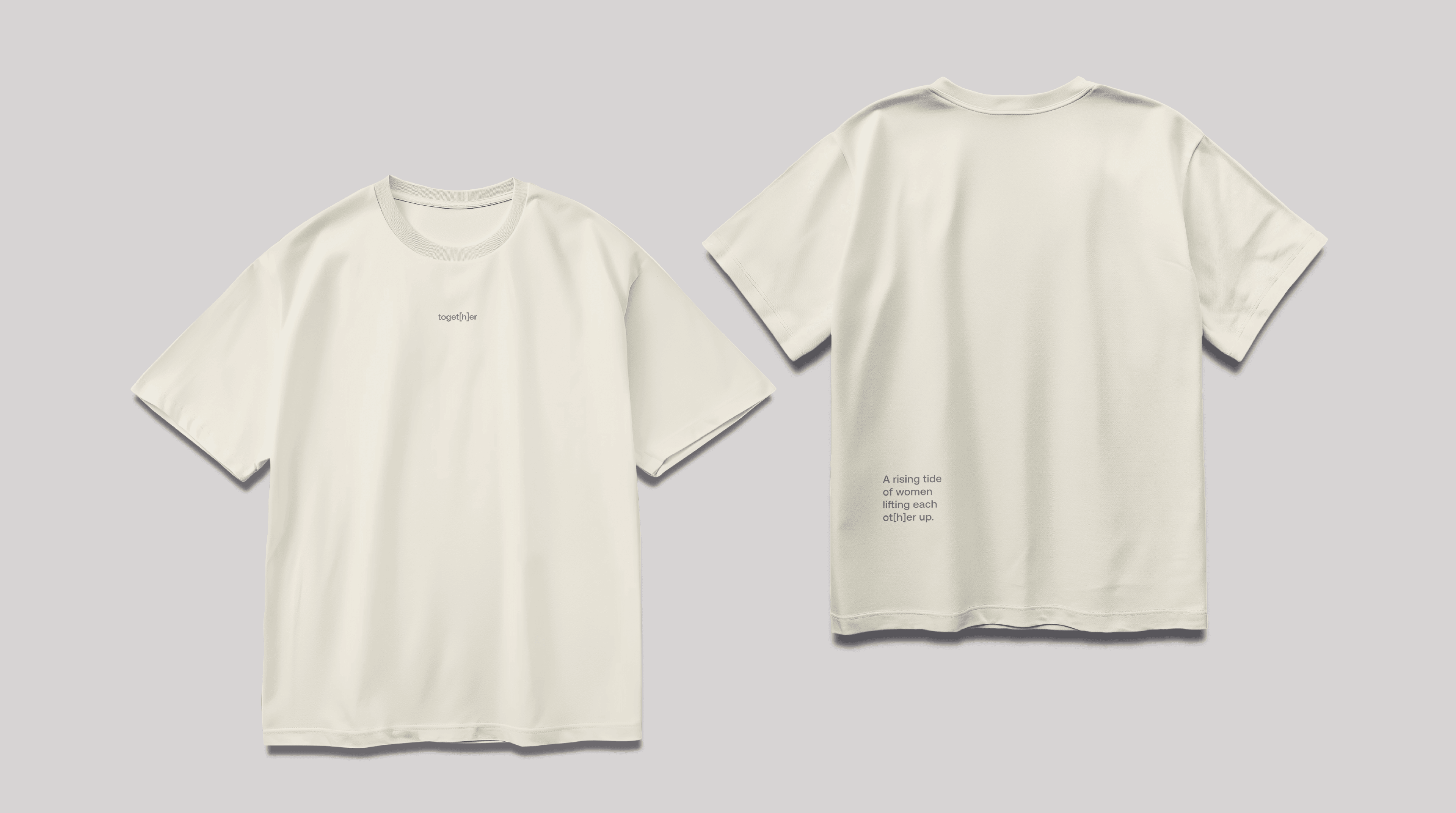 toget[h]er Tee Produktbild - Cream